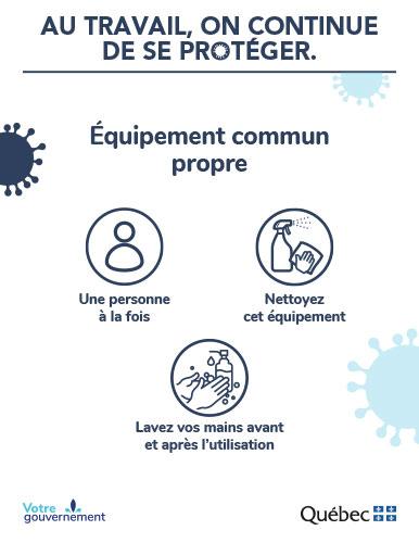 Consignes pour les équipements communs